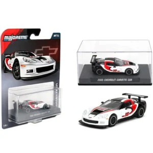 Majorette Collector Wave 2 2005 Chevrolet Corvette C6R 1:64 Scale Die-Cast Metal Vehicle