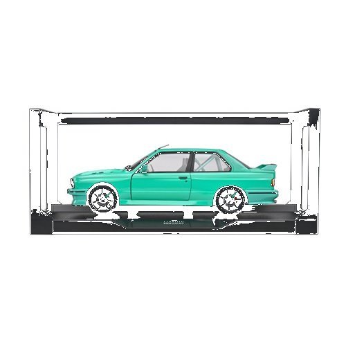 1990 BMW E30 M3 Tiffany Blue 1:18 Scale Die-Cast Metal Vehicle - Image 6