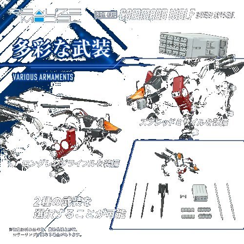 Zoids RMZ-008 Command Wolf Irvine Special Realize Model 1:100 Scale Model Kit - Image 7