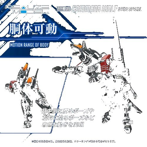 Zoids RMZ-008 Command Wolf Irvine Special Realize Model 1:100 Scale Model Kit - Image 10
