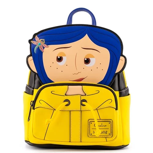 Coraline Raincoat Cosplay Mini-Backpack - Image 7