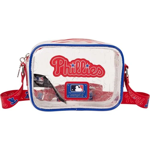MLB Philadelphia Phillies Clear Crossbody Bag