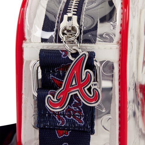 MLB Atlanta Braves Clear Crossbody Bag - Image 2
