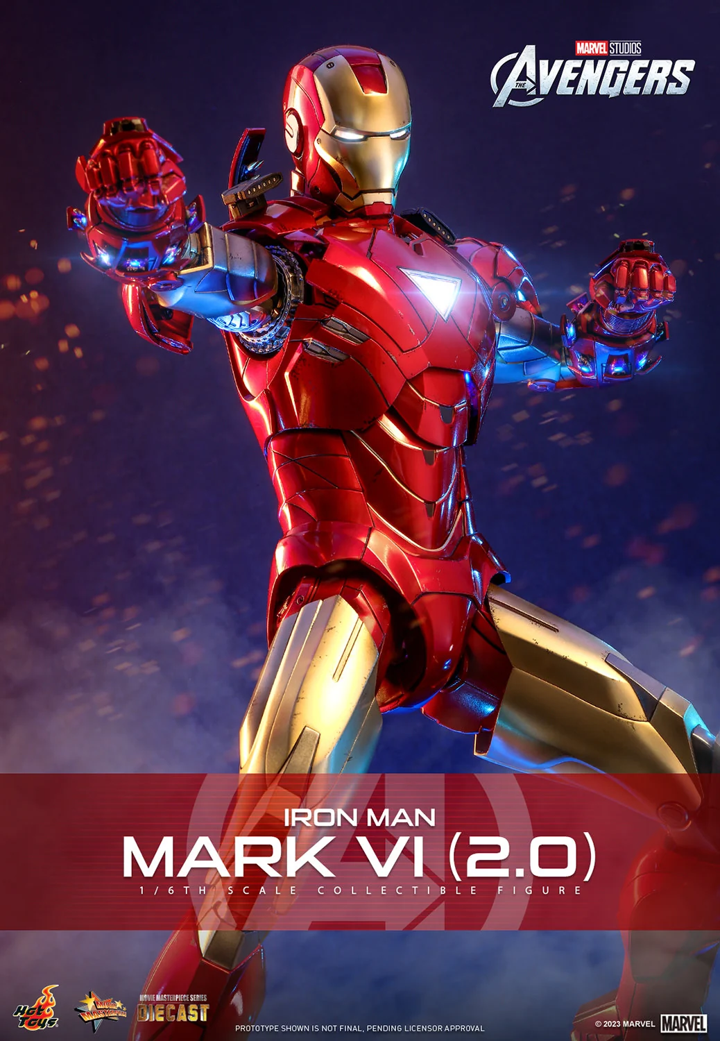 Iron Man collectible figure product photography