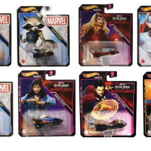 Mattel Hot Wheels Blockbuster Character Car Marvel Asst