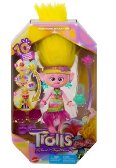 Mattel Dream Works Trolls Band Together Fashion Doll & 10+ Accessories, Hairsational Reveals Viva - Image 2