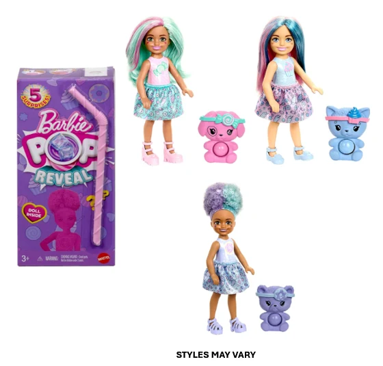Mattel Chelsea Pop Reveal - Sweet Treat Series Asst.