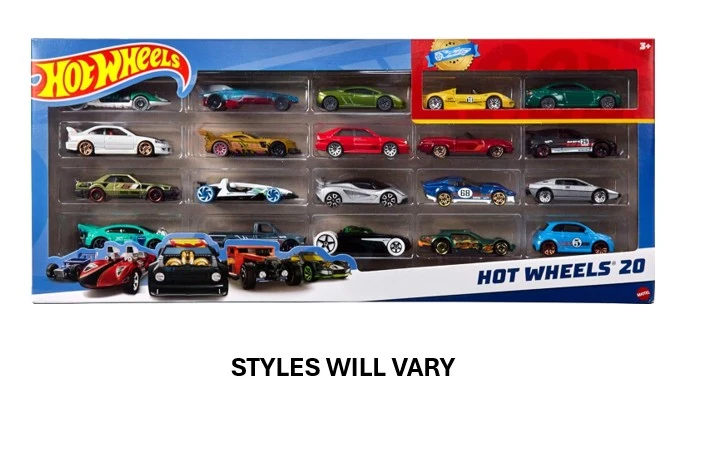 Mattel Hot Wheels 20 Pack Tray