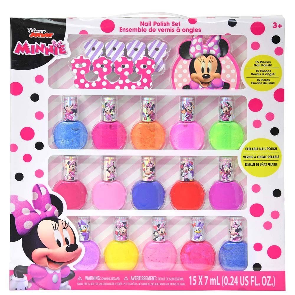 Wholesale Minnie 15pk Polish with Accessories in Box
