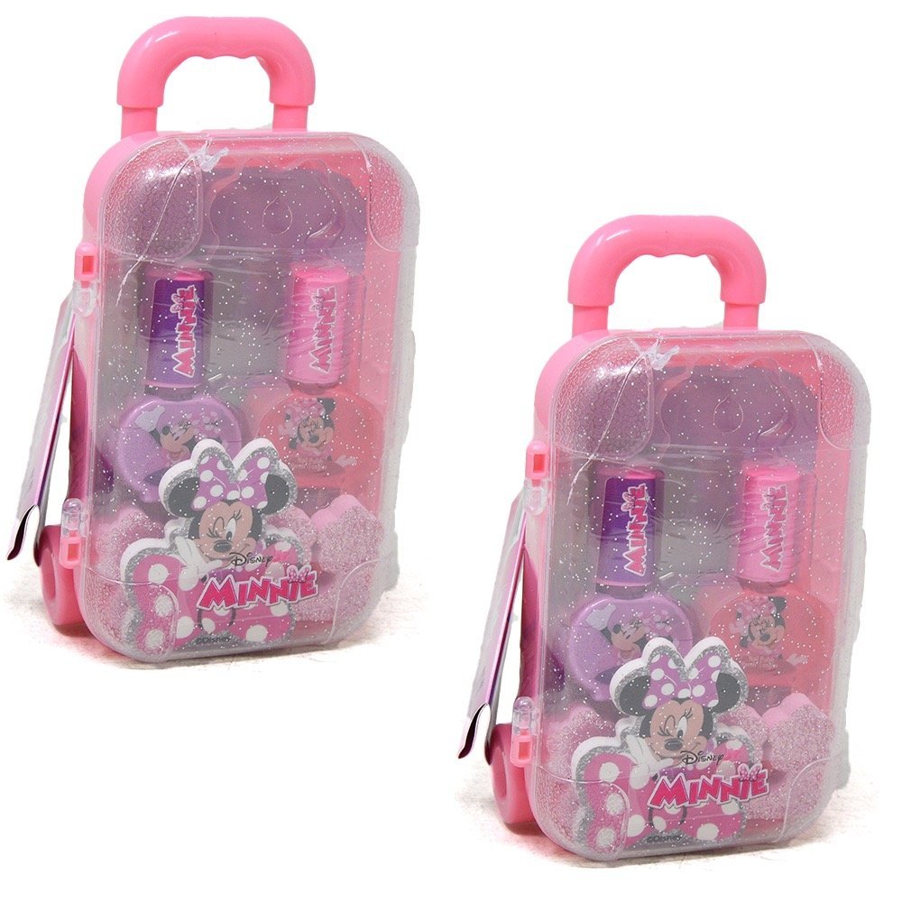 Wholesale Minnie Cosmetics Mini Luggage Case with Hangtag