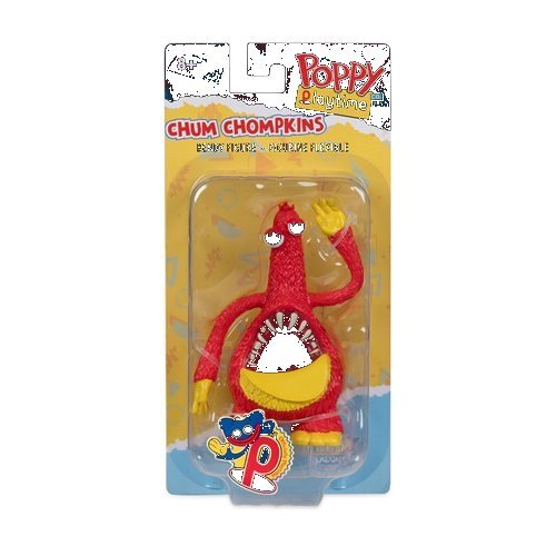Poppy Playtime Wave 2 Chum Chompkins 4 1/2-Inch Bendable Figure