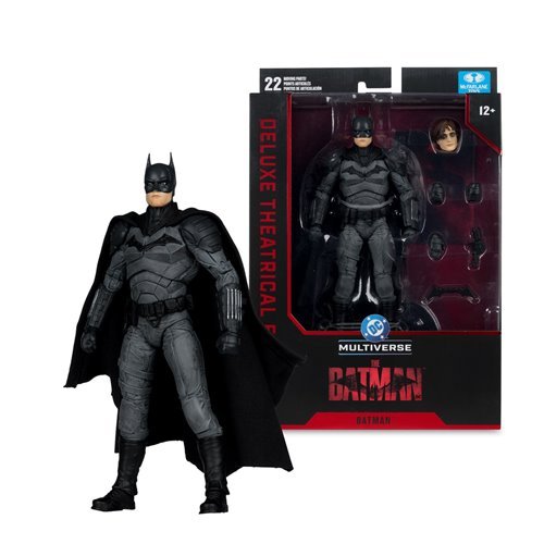 DC Multiverse Deluxe Theatrical Edition Wave 5 The Batman 2022 Batman 7-Inch Scale Action Figure - Image 2