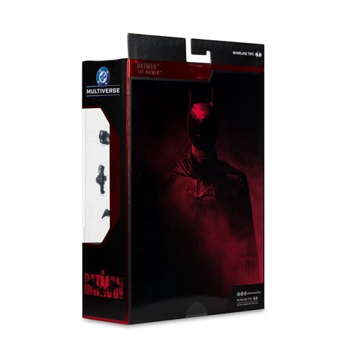 DC Multiverse Deluxe Theatrical Edition Wave 5 The Batman 2022 Batman 7-Inch Scale Action Figure - Image 4