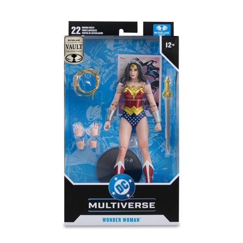 DC Multiverse McFarlane Vault Collection Wave 1 Wonder Woman Classic 7-Inch Scale Action Figure - Image 3