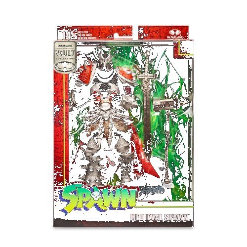 Spawn McFarlane Vault Collection Wave 1 Medieval Spawn 7-Inch Scale Action Figure - Image 7