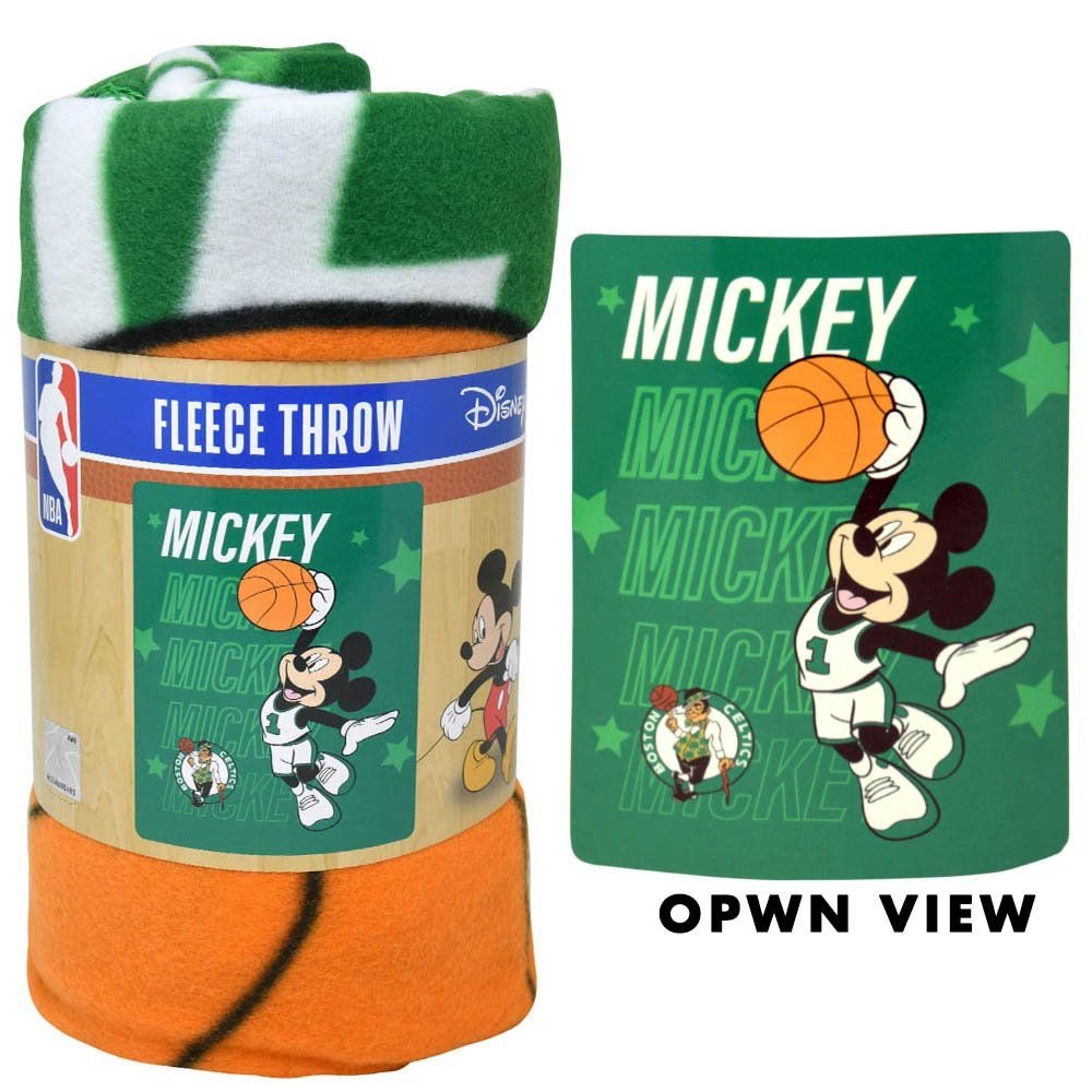 Wholesale DIS-NBA 45X60 Fleece Throw All Star Mouse - Celtics