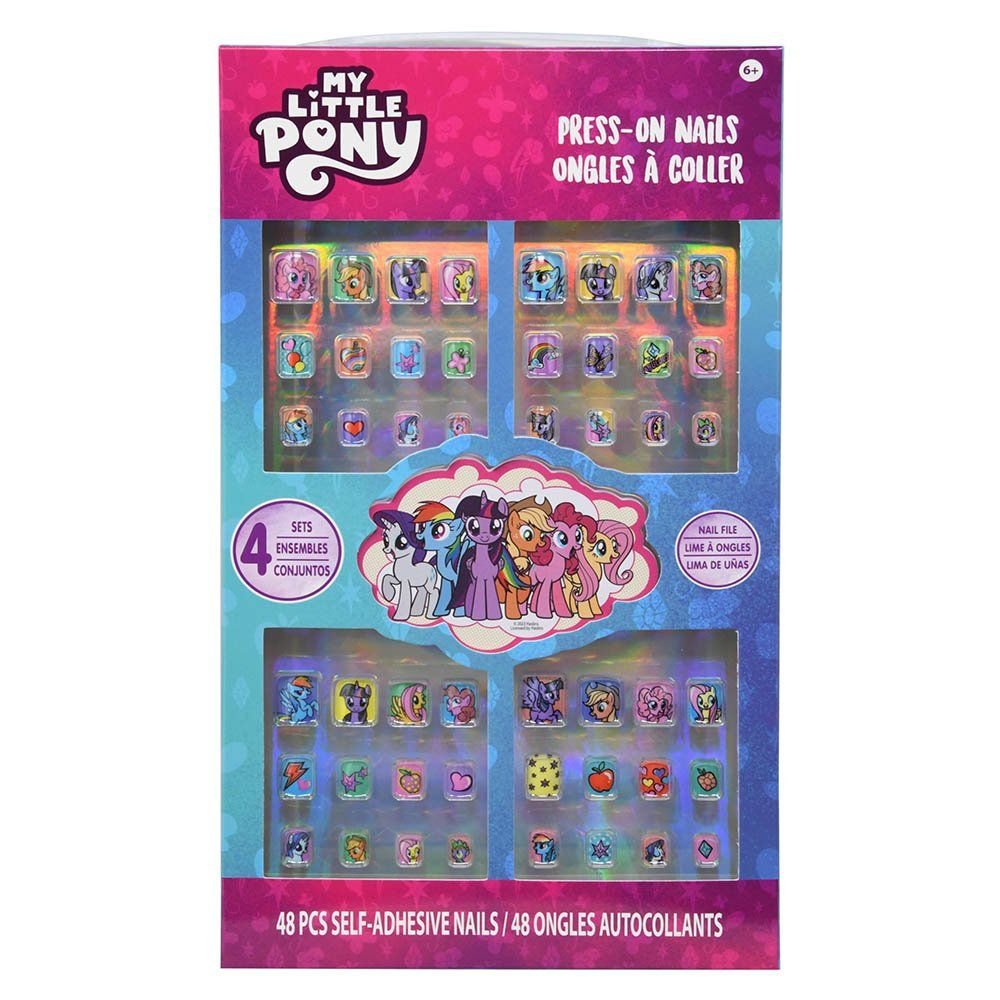 Wholesale My Little Pony 48pk Press On Nails in Box