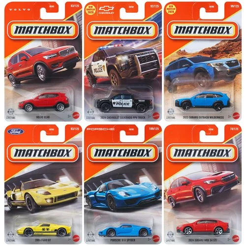 Matchbox Car Collection 2026 Mix 10 Vehicles Case of 24