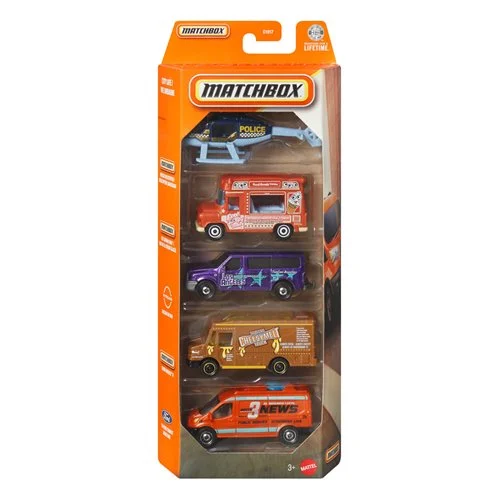 Matchbox Car Collection 5-Pack 2026 Mix 3 Vehicle Case of 12 - Image 4
