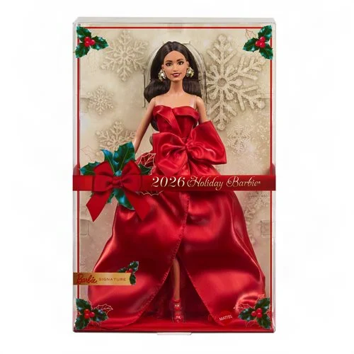 Barbie 2026 Holiday Barbie Doll with Light Brown Hair - Image 13