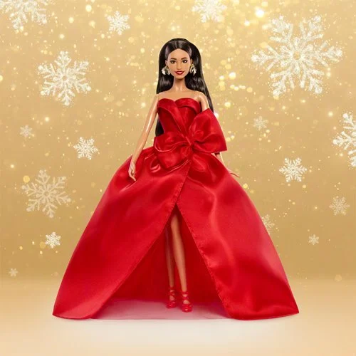 Barbie 2026 Holiday Barbie Doll with Light Brown Hair - Image 5