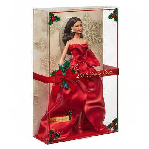 Barbie 2026 Holiday Barbie Doll with Light Brown Hair - Image 11