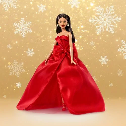 Barbie 2026 Holiday Barbie Doll with Light Brown Hair - Image 3