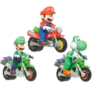 Hot Wheels The Super Mario Movie 2 Singles Vehicle Case of 6