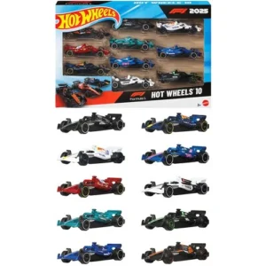 Hot Wheels Formula 1 Vehicle 10-Pack