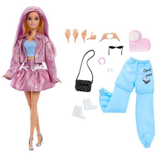 Barbie Deluxe Style Fashion Build Up Doll and Accessories - Image 10