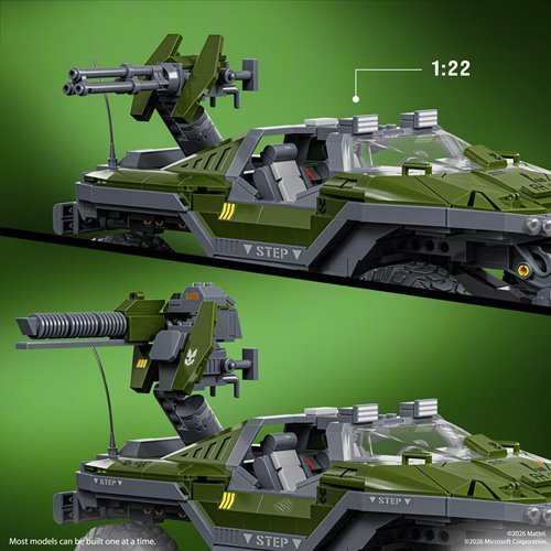 Brick Shop Hot Wheels Halo UNSC M12 Warthog Vehicle - Image 3
