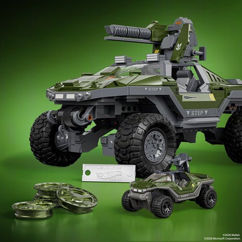 Brick Shop Hot Wheels Halo UNSC M12 Warthog Vehicle - Image 7