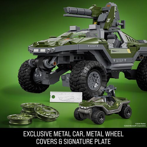 Brick Shop Hot Wheels Halo UNSC M12 Warthog Vehicle - Image 8