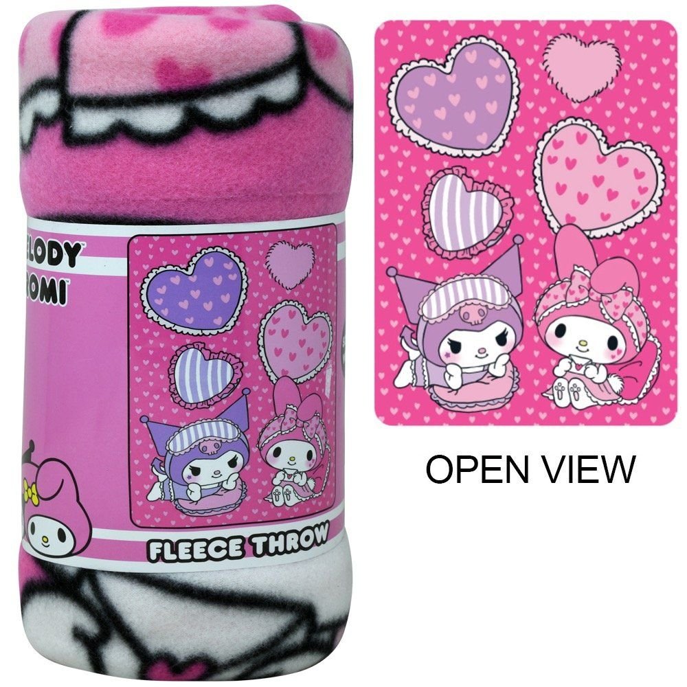 Wholesale Hello Kitty My Melody 45x60" Fleece Throw Blanket