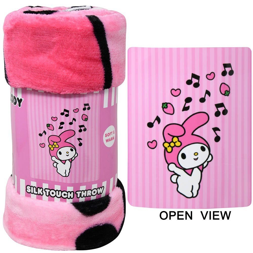 Wholesale Hello Kitty My Melody 46x60" Silk Touch Throw Blanket