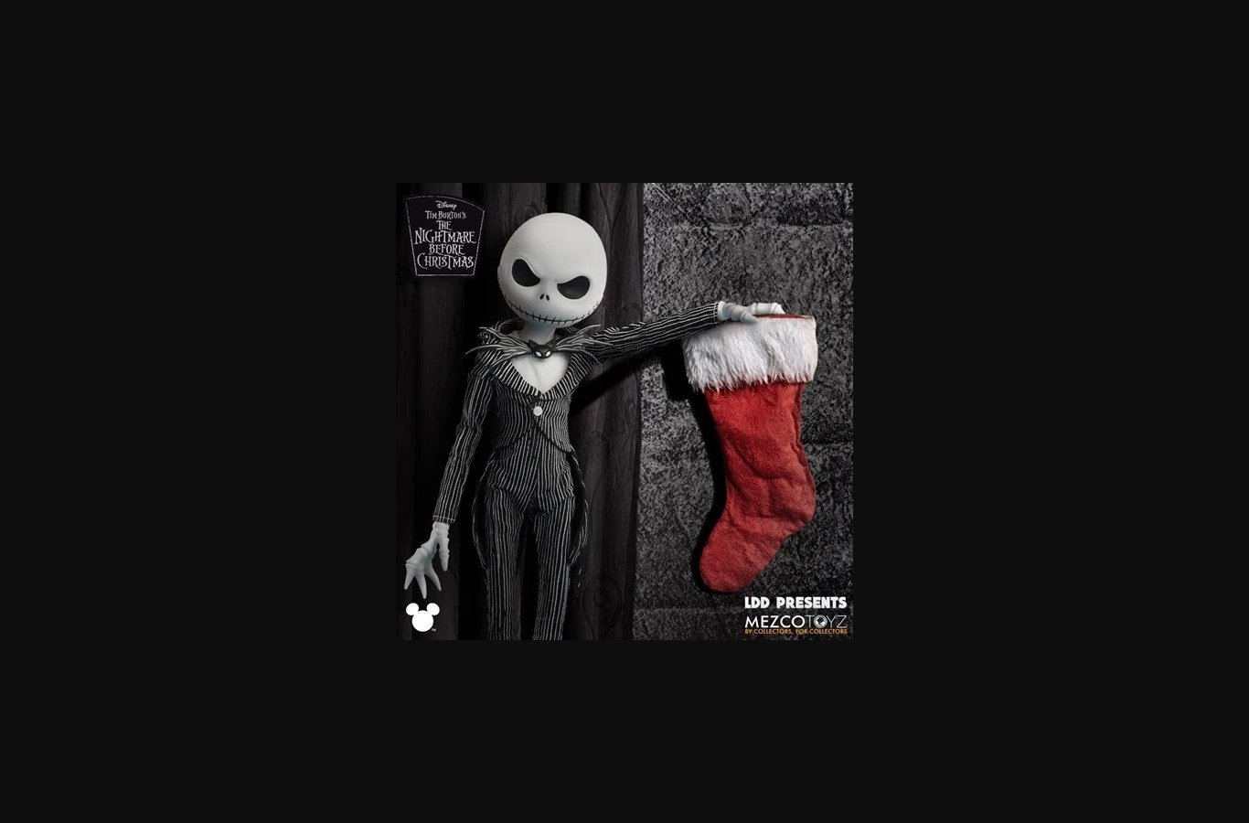 LDD Presents: The Nightmare Before Christmas Jack Skellington 10-Inch Doll - Image 7