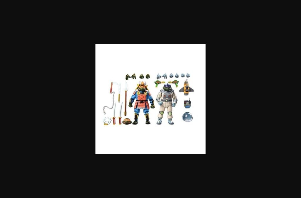 Teenage Mutant Ninja Turtles (1987 Cartoon) Space Adventure & Samurai Turtles 7-Inch Scale Action Figure 2-Pack