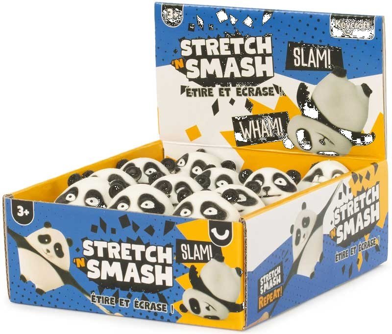 Stretch N Smash Mini Panda Sensory Toy - Image 2