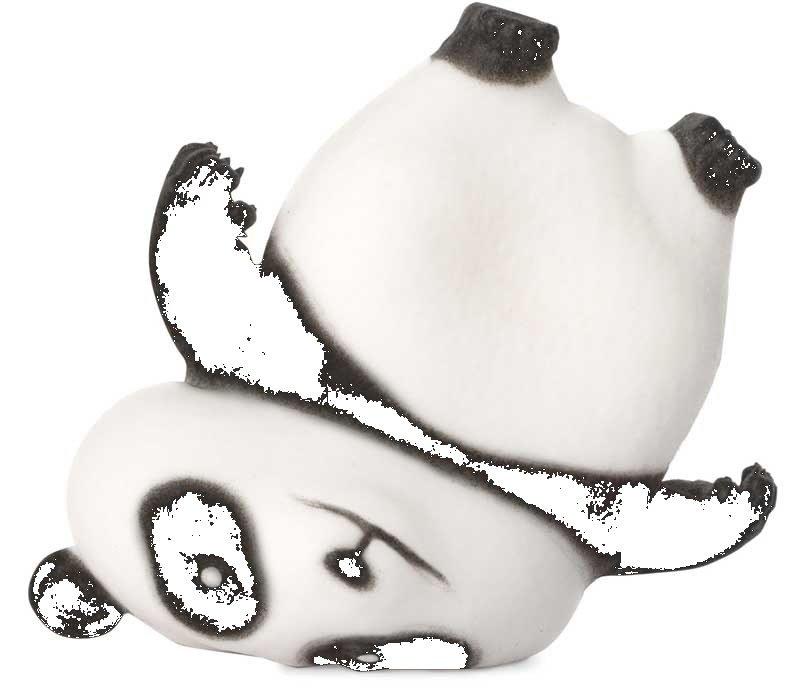 Stretch N Smash Mini Panda Sensory Toy - Image 4