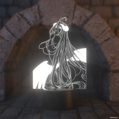 Overlord Albedo on Ains Otaku Lamp - Image 8