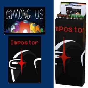Wholesale Among Us 34x22" Poster in Display 2 Asstd.