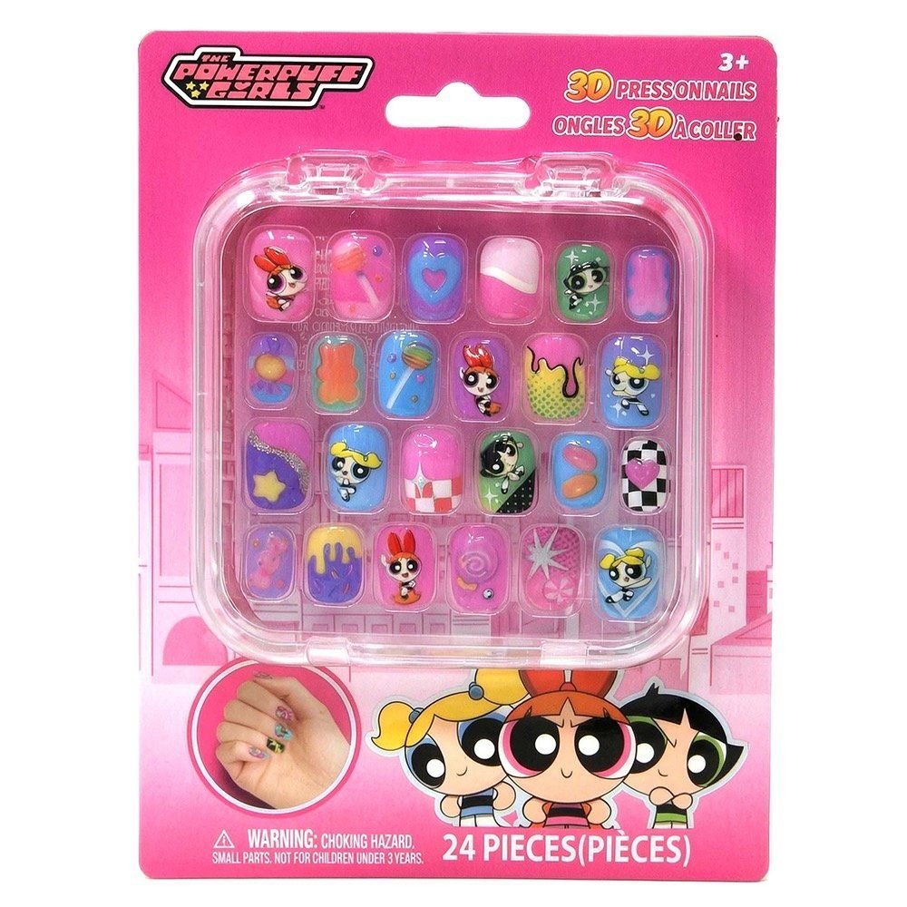 Wholesale Power Puff 24pk Nails