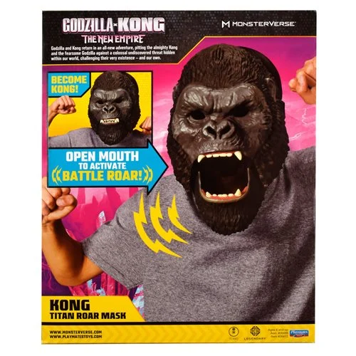 Godzilla x Kong: New Empire Movie Kong Interactive Mask - Image 5