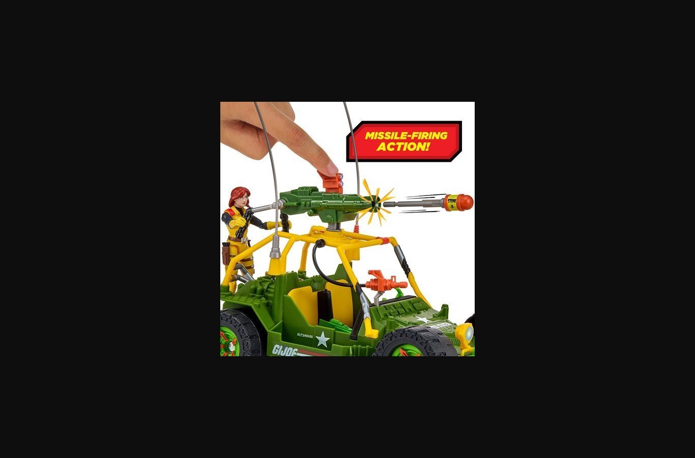 Teenage Mutant Ninja Turtles x G.I. Joe All-Weather and Environment (AWE) Shell-Striker Vehicle with Action Figure - Image 12