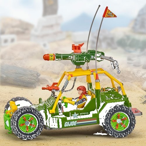 Teenage Mutant Ninja Turtles x G.I. Joe All-Weather and Environment (AWE) Shell-Striker Vehicle with Action Figure - Image 3