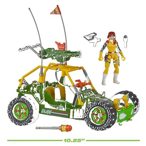 Teenage Mutant Ninja Turtles x G.I. Joe All-Weather and Environment (AWE) Shell-Striker Vehicle with Action Figure - Image 4