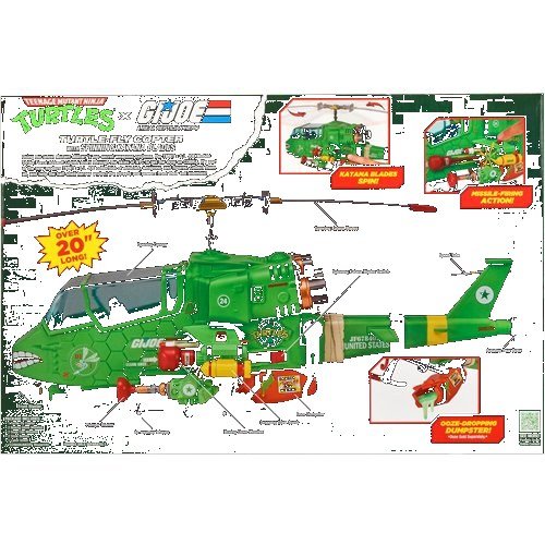 Teenage Mutant Ninja Turtles x G.I. Joe Mobile Strike Force Assault Copter - Image 7