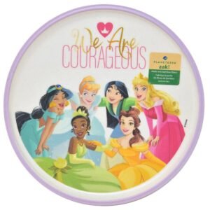 Wholesale Ultimate Princess 8in Melamine Bamboo Plate With Rim