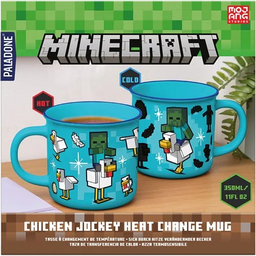 Minecraft Chicken Jockey Heat-Change Mug