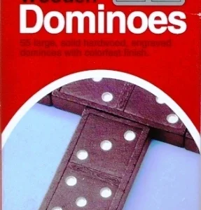 Pressman Double 9 Wooden Dominoes